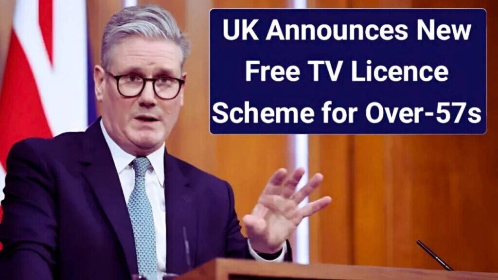 Free TV Licence for UK Over-55s
