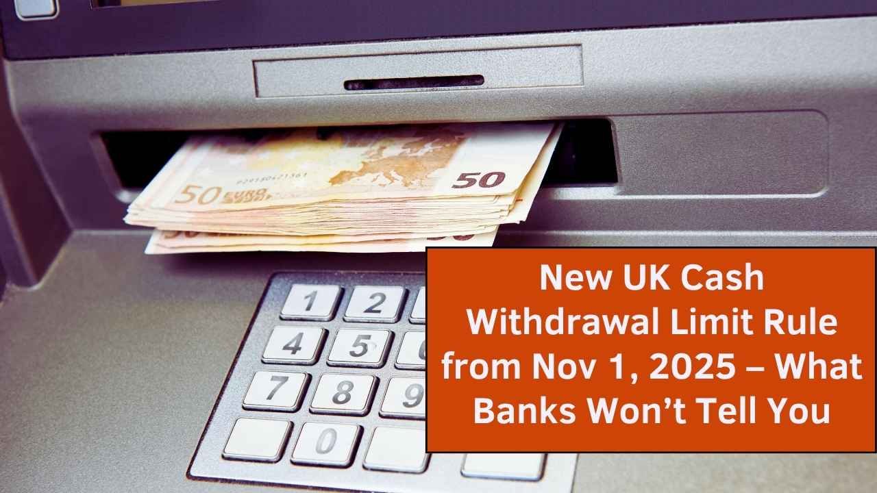 New UK Cash Withdrawal Limit Rule