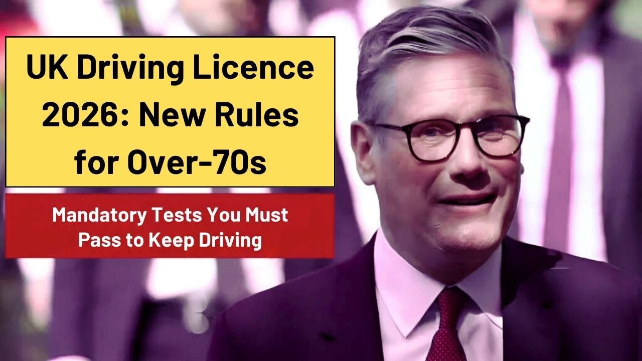 UK Driving Licence BAN for Over 60s