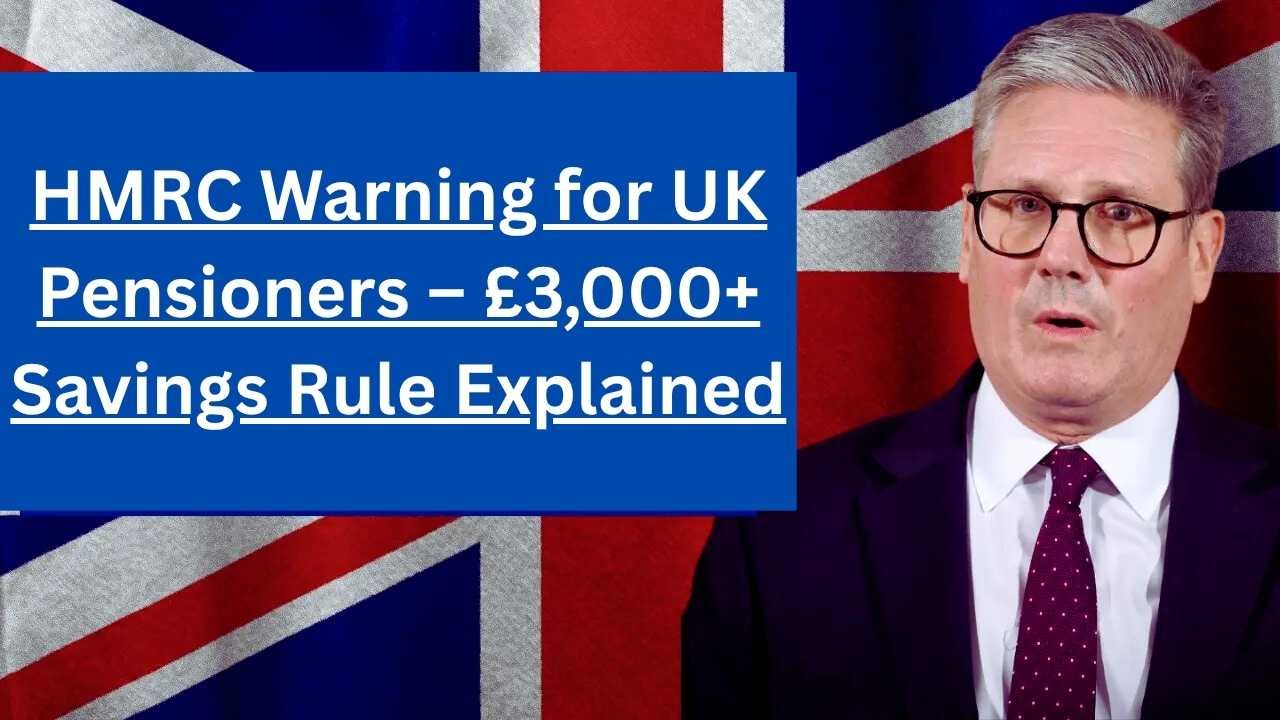 HMRC Warning for UK Pensioners